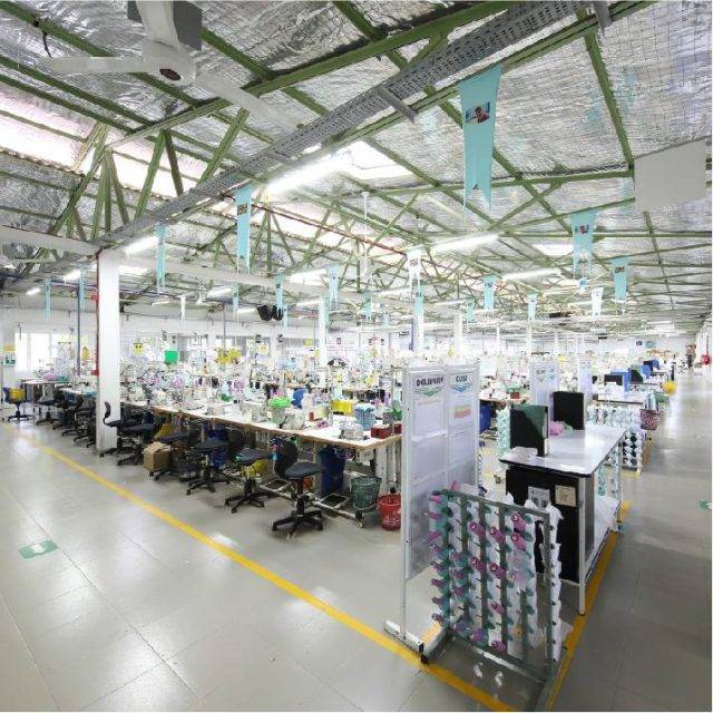 Hidaramani服装厂的宽屏照片