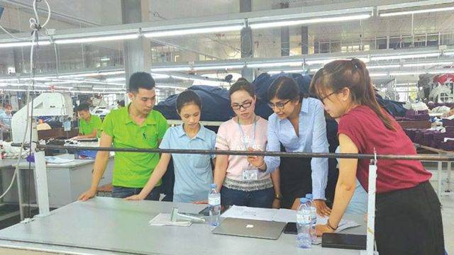 IntelloCut training at Song Hong factory