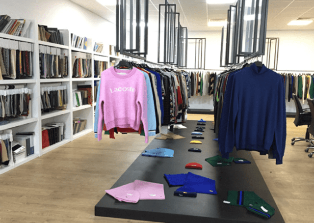 Tunicotex apparel showroom